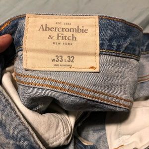 Abercrombie & Fitch distressed jeans